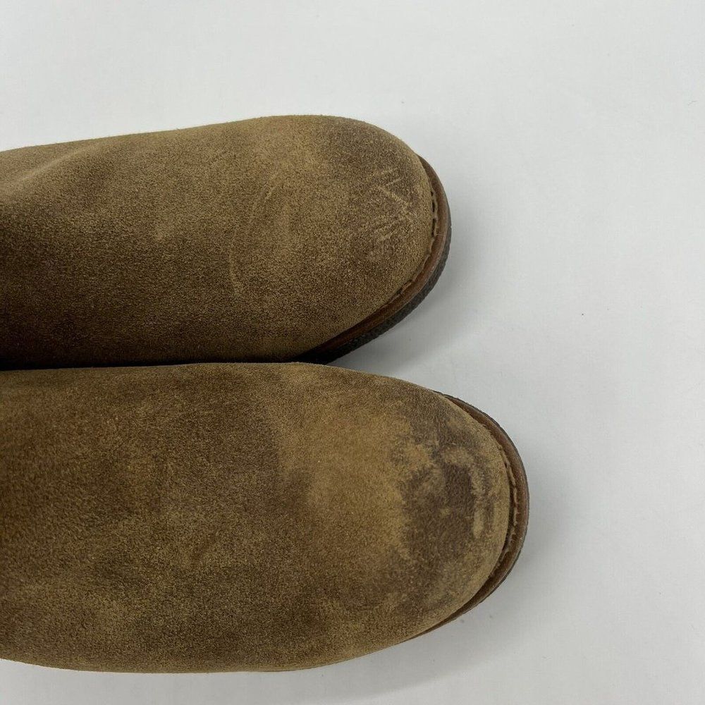 Abeo Blaine Suede Shearling Lined Brown Boots Women’s size 6 - Picture 2 of 7